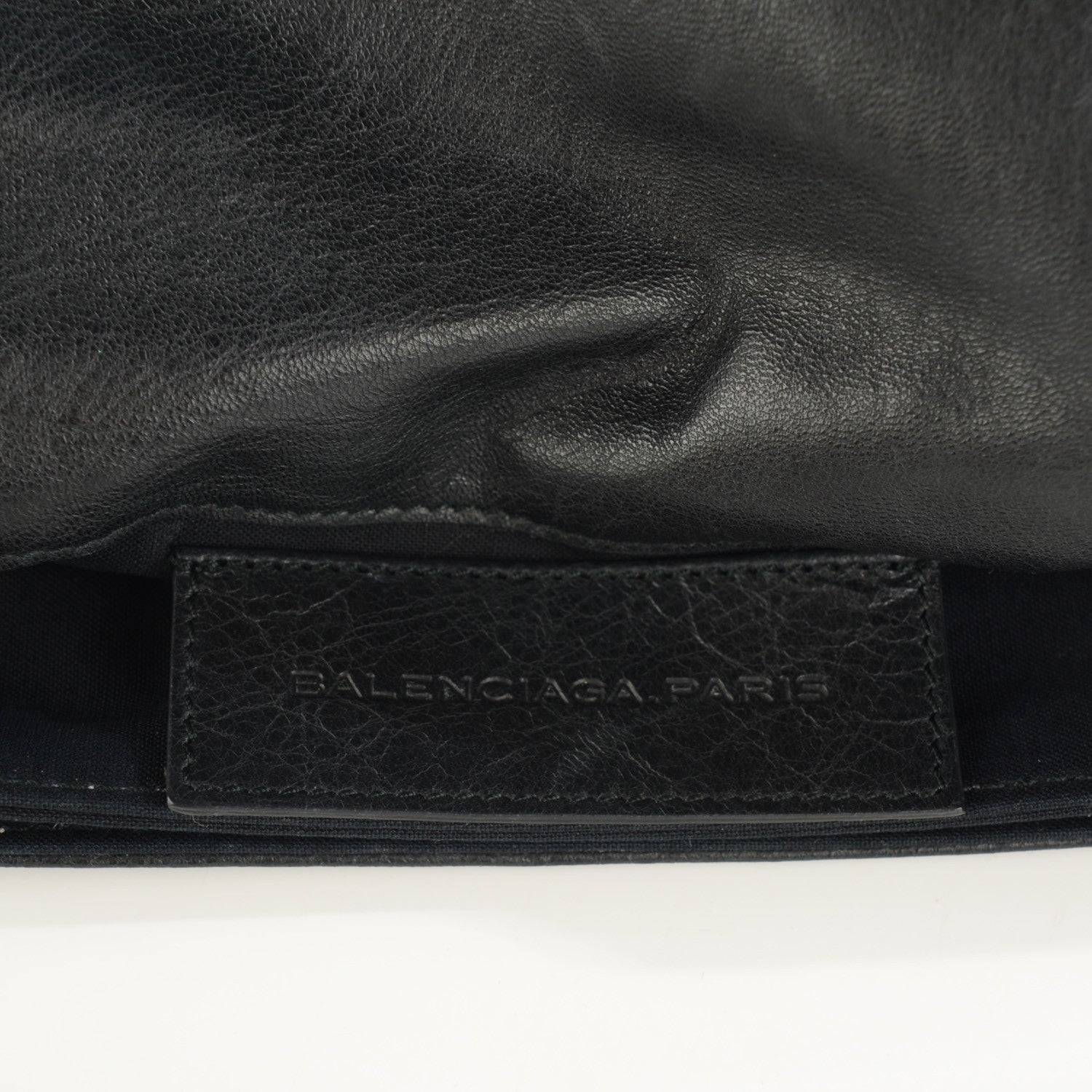 Balenciaga Agneau Giant 21 Rose Gold Hardware Envelope Clutch Black 5 of 7