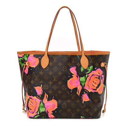Louis Vuitton Monogram Roses Neverfull MM 1 of 11