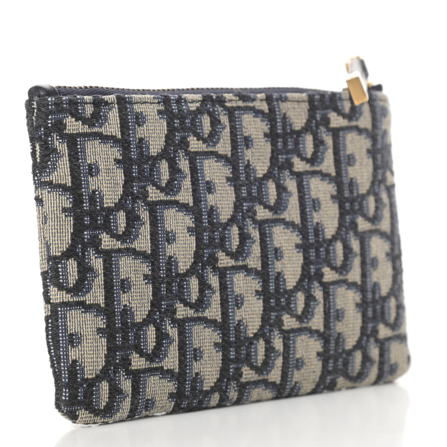 Christian Dior Oblique Dior Pouch Navy 3 of 7