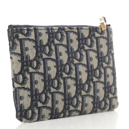 Christian Dior Oblique Dior Pouch Navy 3 of 7