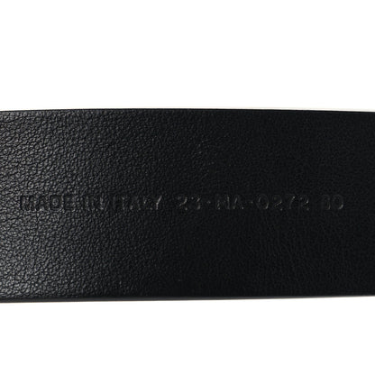 Christian Dior Calfskin 30 Montaigne 35mm Belt 80 32 Black 6 of 6