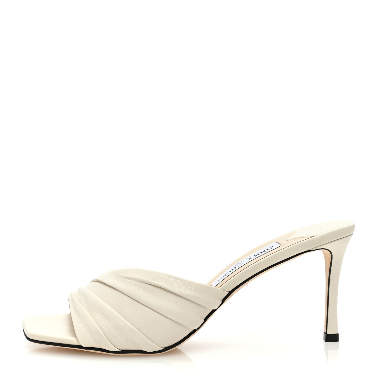 Luxe Nappa Basil 75 Sandals 39.5 Latte