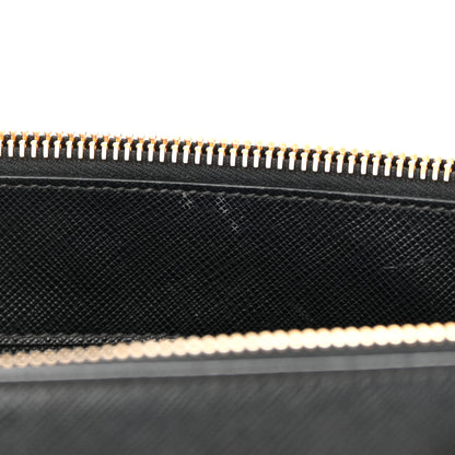 Prada Saffiano Lux Mini Galleria Double Zip Tote Black 11 of 11