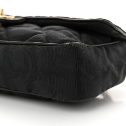 Chanel Nylon Quilted Travel Flap Black 10 of 10