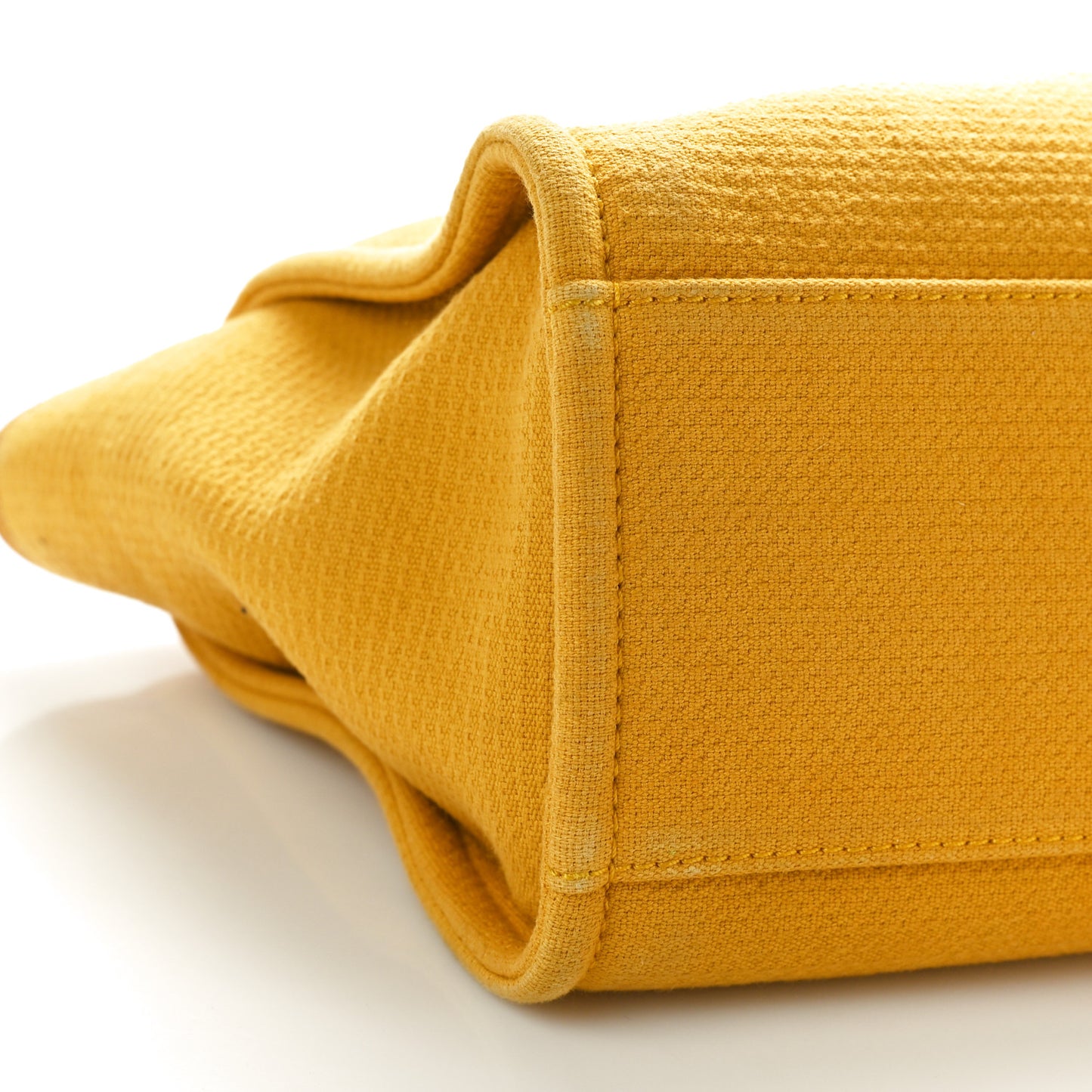 Mixed Fibers Small Deauville Tote Yellow