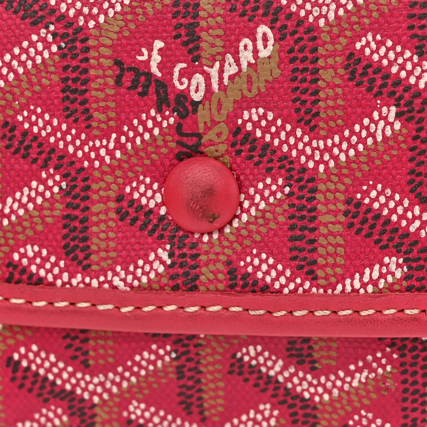 Goyardine Saint Louis GM Red
