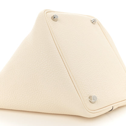 Hermes Taurillon Clemence Picotin Lock 18 PM Nata 9 of 13