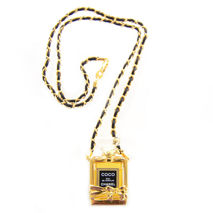 Chanel Coco Perfume Bottle Necklace 1 of 5