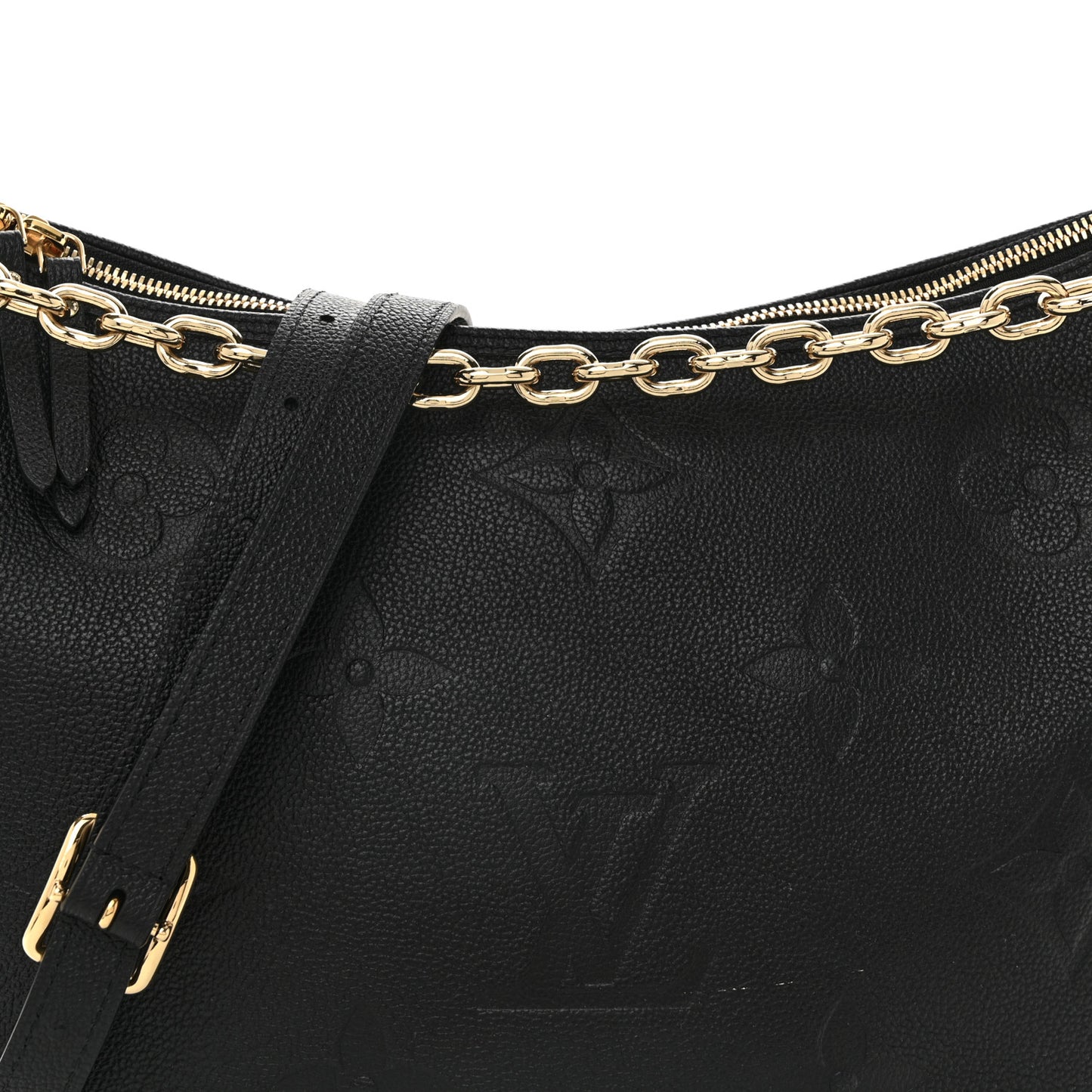 Empreinte Monogram Giant Loop Hobo Black
