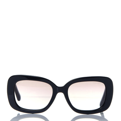 Prada Acetate Baroque Sunglasses SPR 27O Black 2 of 7
