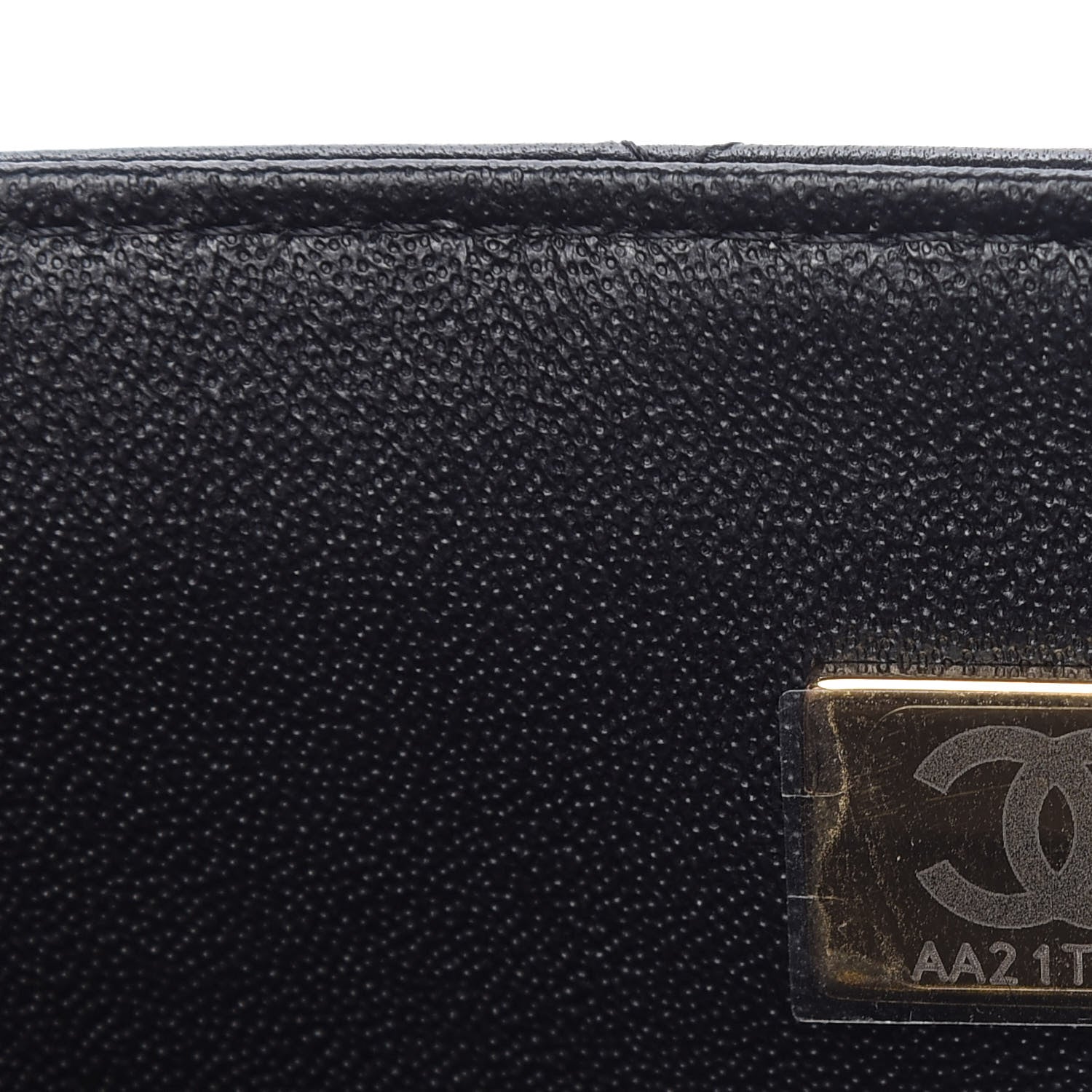 Chanel Lambskin Quilted Mini Top Handle Rectangular Flap Black 9 of 10
