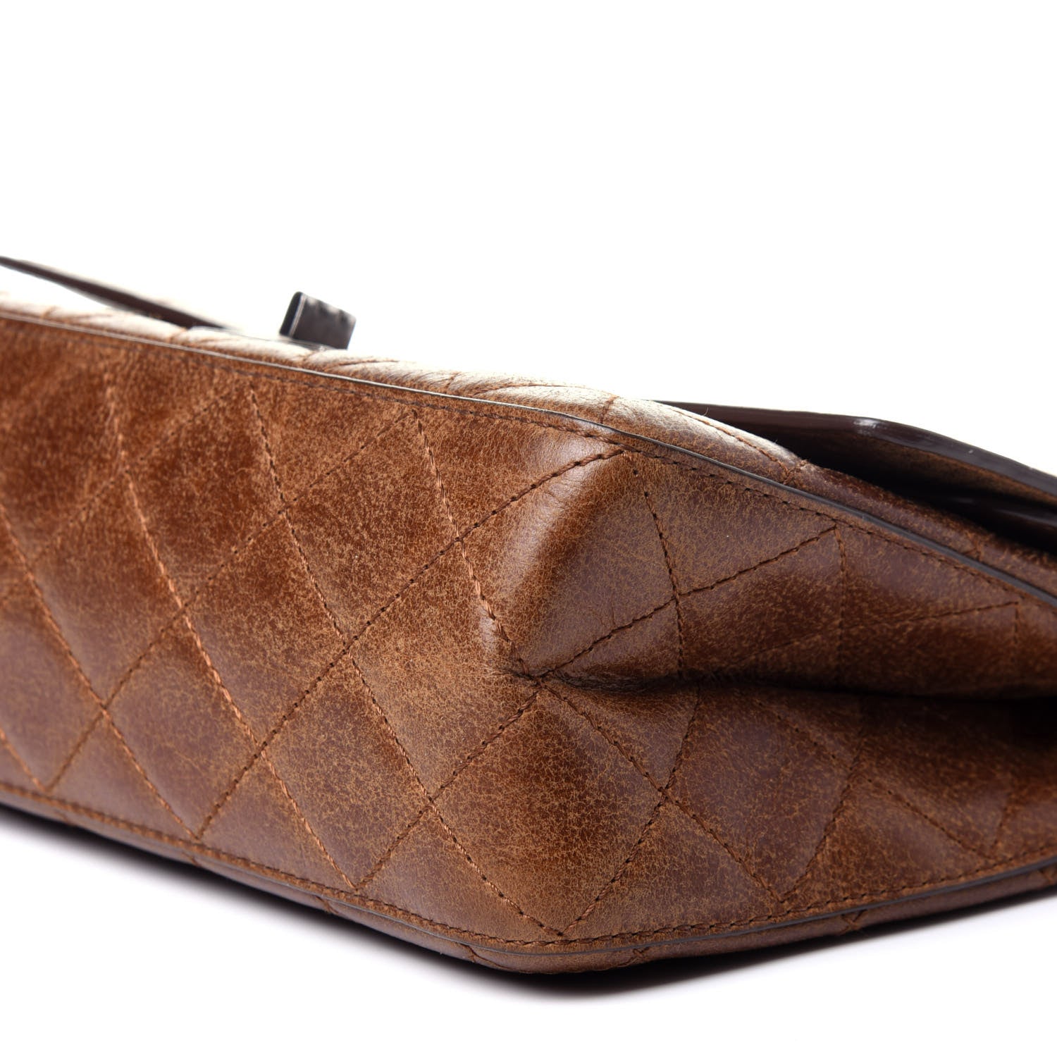 Chanel Aged Calfskin Quilted 2.55 Reissue 226 Flap Light Brown 17 of 17