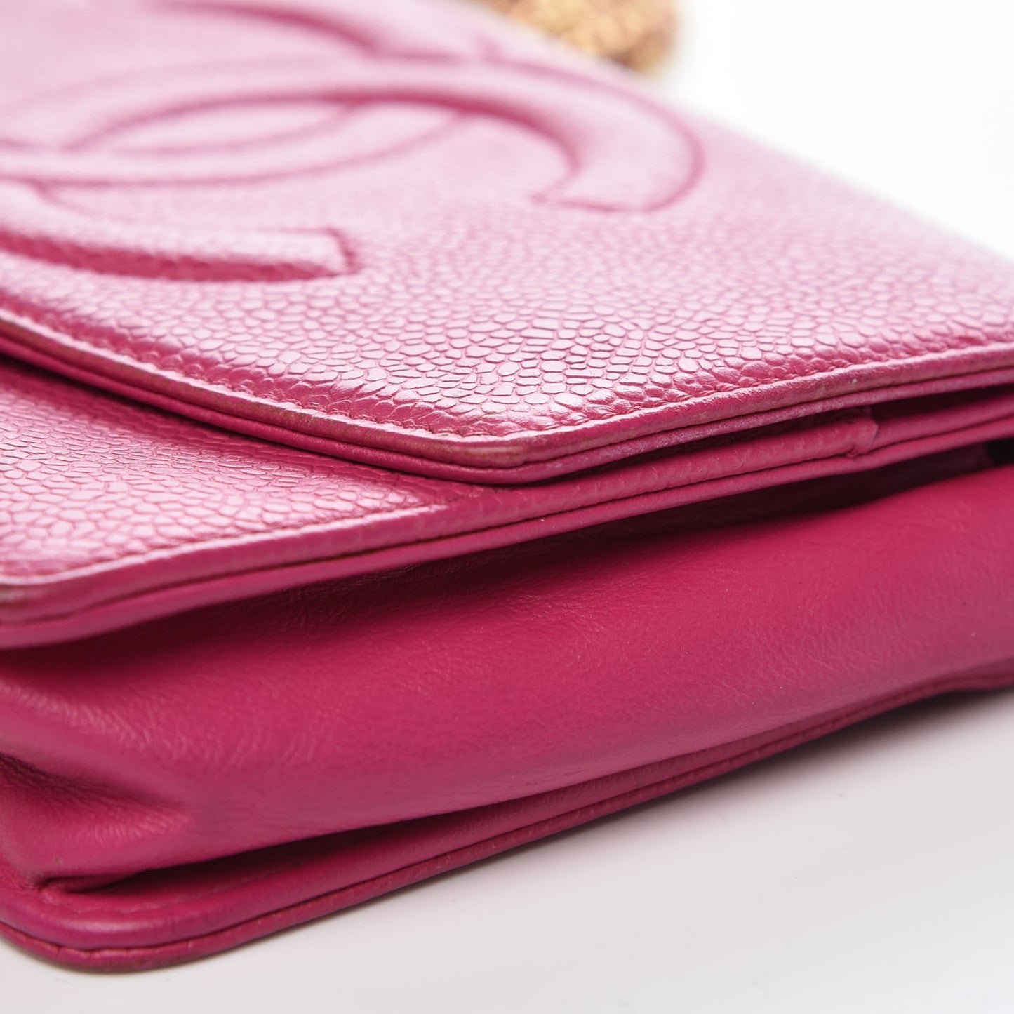 Caviar Timeless CC Wallet On Chain WOC Dark Pink