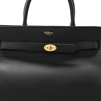 Mulberry Heavy Grain Belted Bayswater Tote Black 7 of 9
