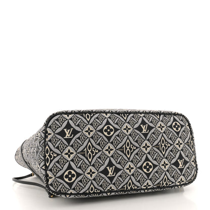 Louis Vuitton Jacquard Since 1854 Neverfull MM Grey 5 of 10