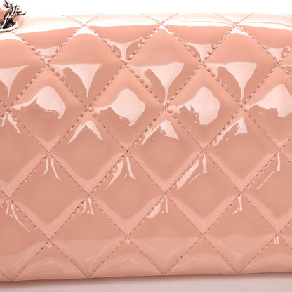 Chanel Patent Quilted Extra Mini Flap Pink 10 of 10