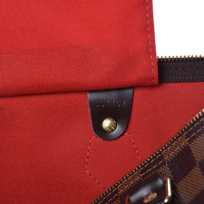Louis Vuitton Damier Ebene Speedy Bandouliere 35 7 of 11