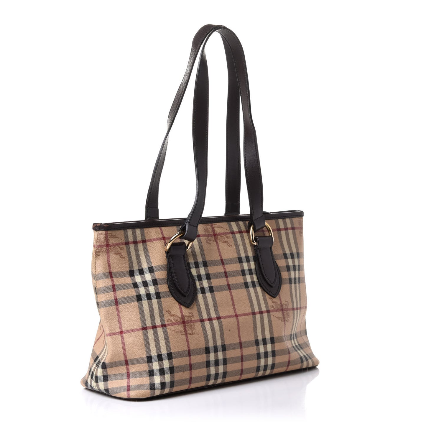 Haymarket Check Medium Regent Tote Chocolate
