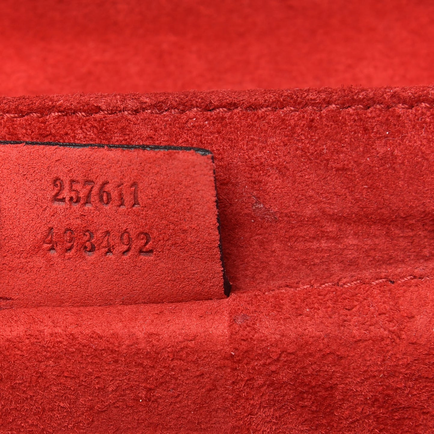 Patent Guccissima Mini Mayfair Bag Red