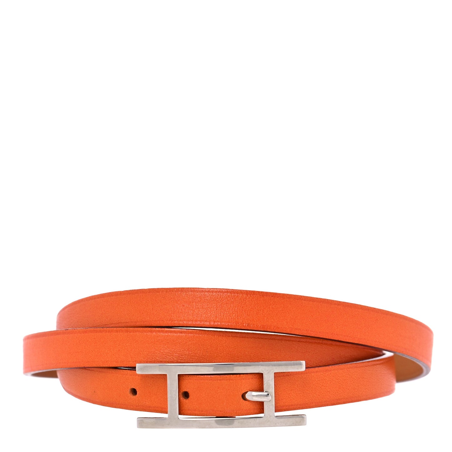 Chamonix Hapi 3MM Triple Tour Wrap Bracelet S Orange