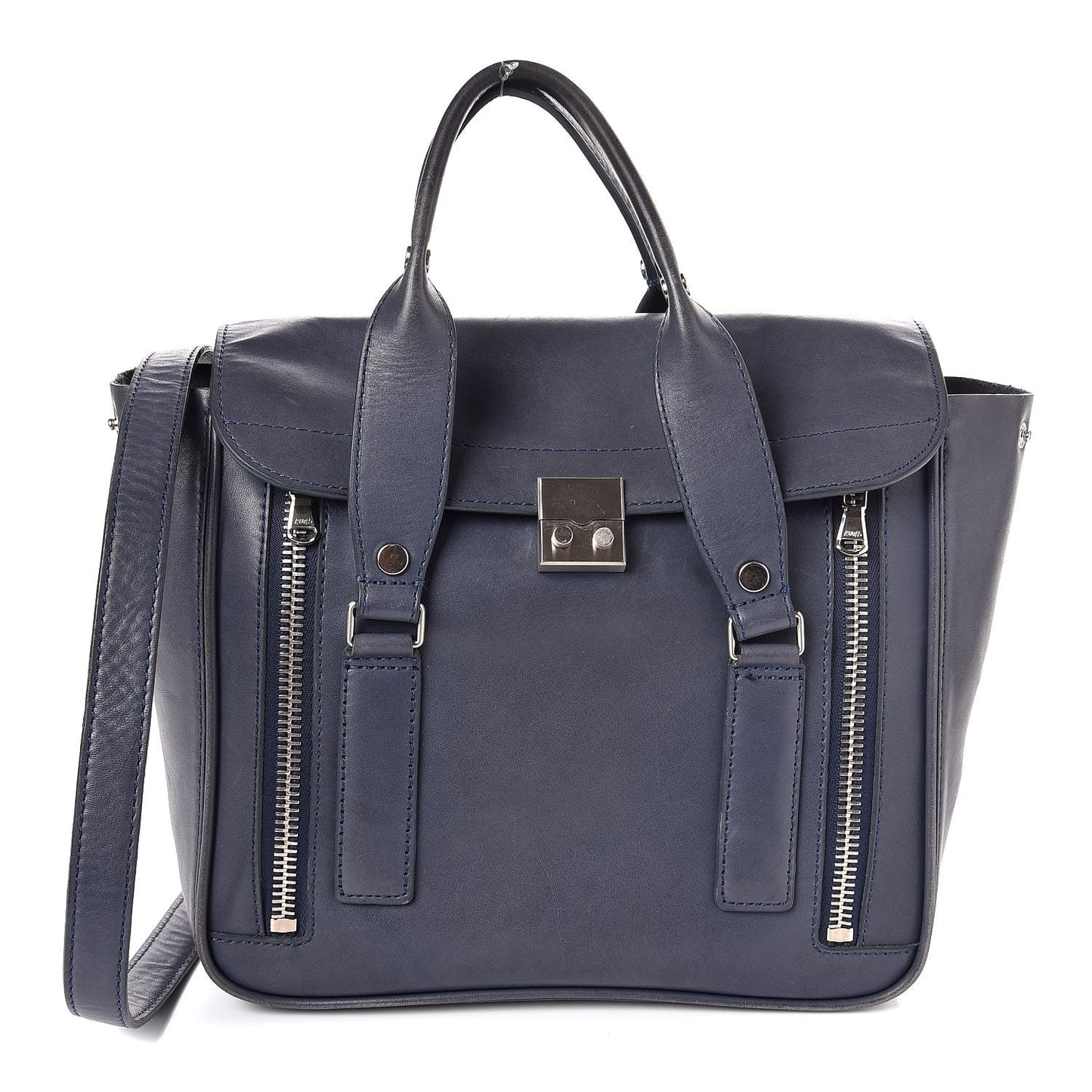 3.1 Lambskin Mini Pashli Satchel Marine