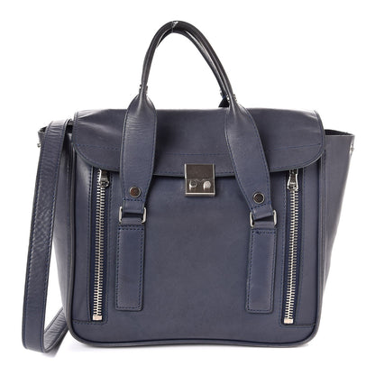 3.1 Phillip Lim 3.1 Lambskin Mini Pashli Satchel Marine 1 of 14