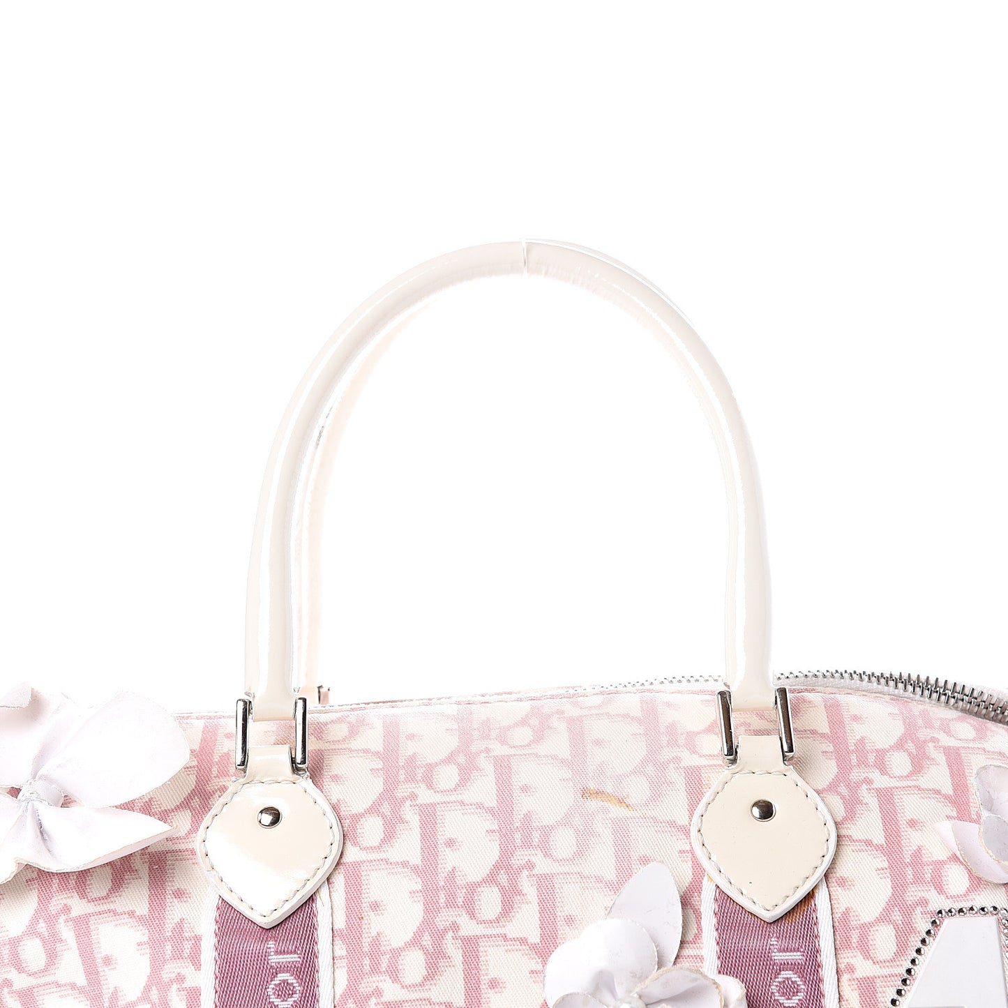 Monogram Girly Boston Pink