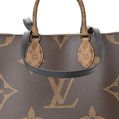 Louis Vuitton Reverse Monogram Giant Onthego MM 7 of 9