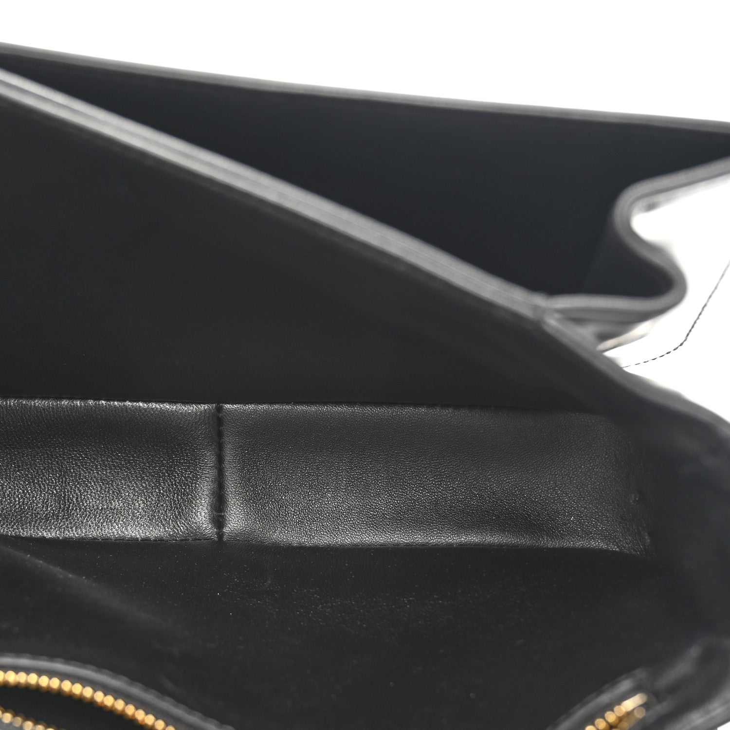 Celine Shiny Calfskin Medium Triomphe Black 5 of 12