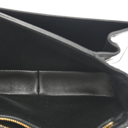 Celine Shiny Calfskin Medium Triomphe Black 5 of 12
