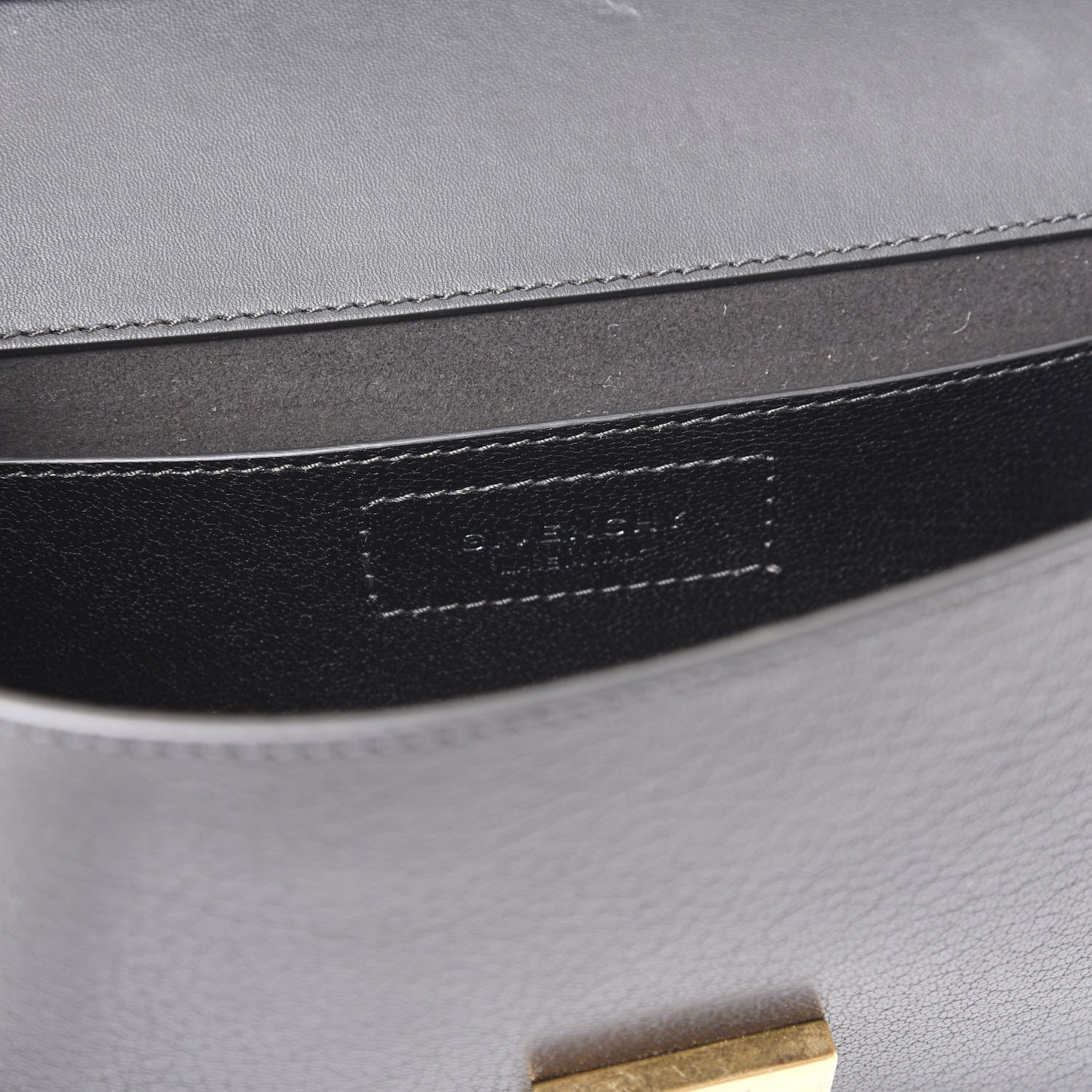 Givenchy Goatskin Infinity Flap Bag Black 5 of 10