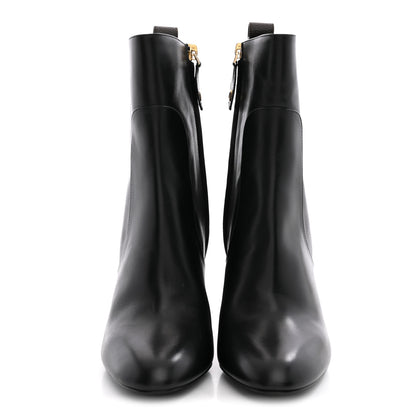 Louis Vuitton LV X YK Calfskin Monogram Silhouette Ankle Boots 37.5 Black 3 of 12