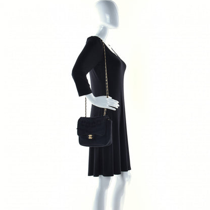 Chanel Denim Coco Flap Black 3 of 11
