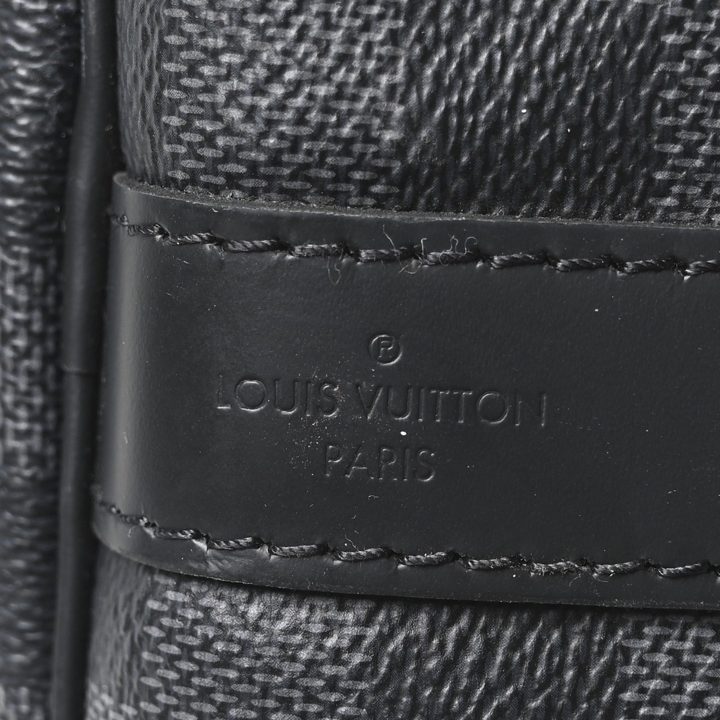 Damier Graphite Keepall Bandouliere 55