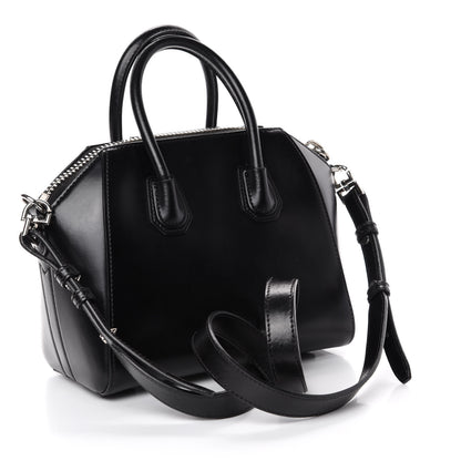 Givenchy Shiny Lord Calfskin Mini Antigona Black 3 of 11