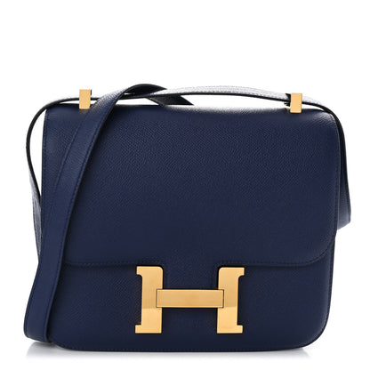 Hermes Epsom Constance 24 Bleu Saphir 1 of 13