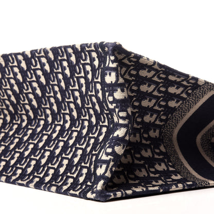 Christian Dior Oblique Book Tote Blue Multicolor 7 of 9