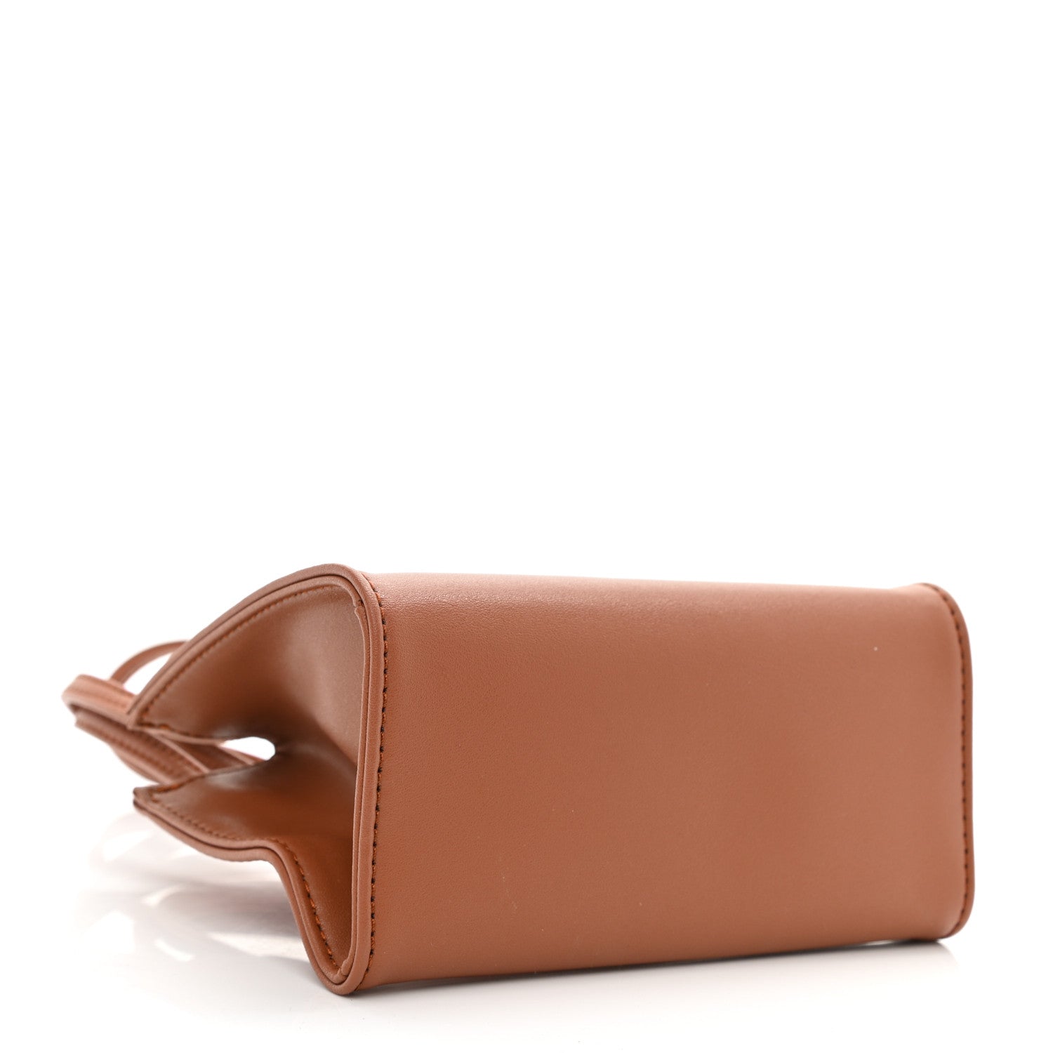 Telfar Vegan Leather Small Shopping Bag Tan 4 of 9