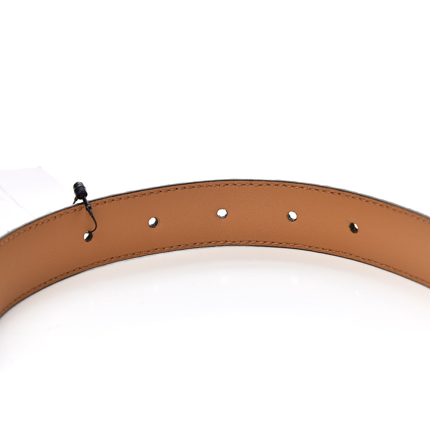 Gucci Suede Icaro G Cube 25mm Belt 80 32 Light Cognac 6 of 7