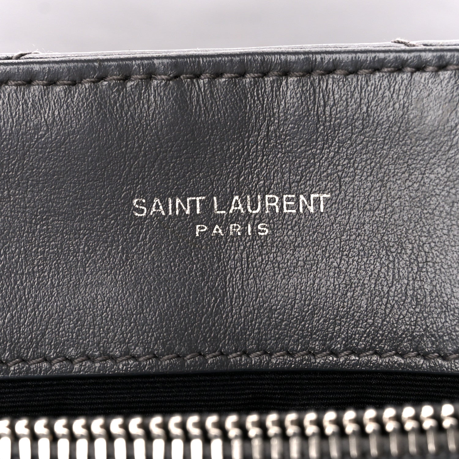 Saint Laurent Calfskin Y Quilted Monogram Medium Loulou Chain Satchel Earth 6 of 12