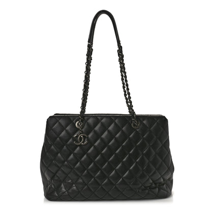 Chanel Caviar Quilted City Shopping Tote Black 1 of 14