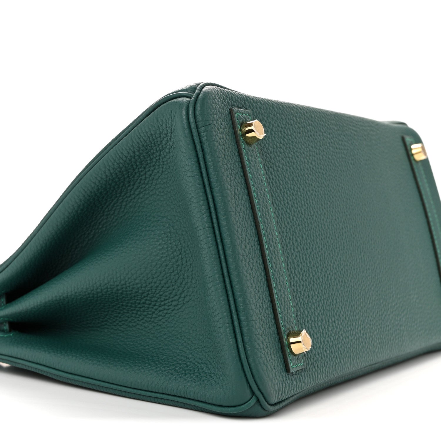 Hermes Togo Birkin 30 Malachite 16 of 23