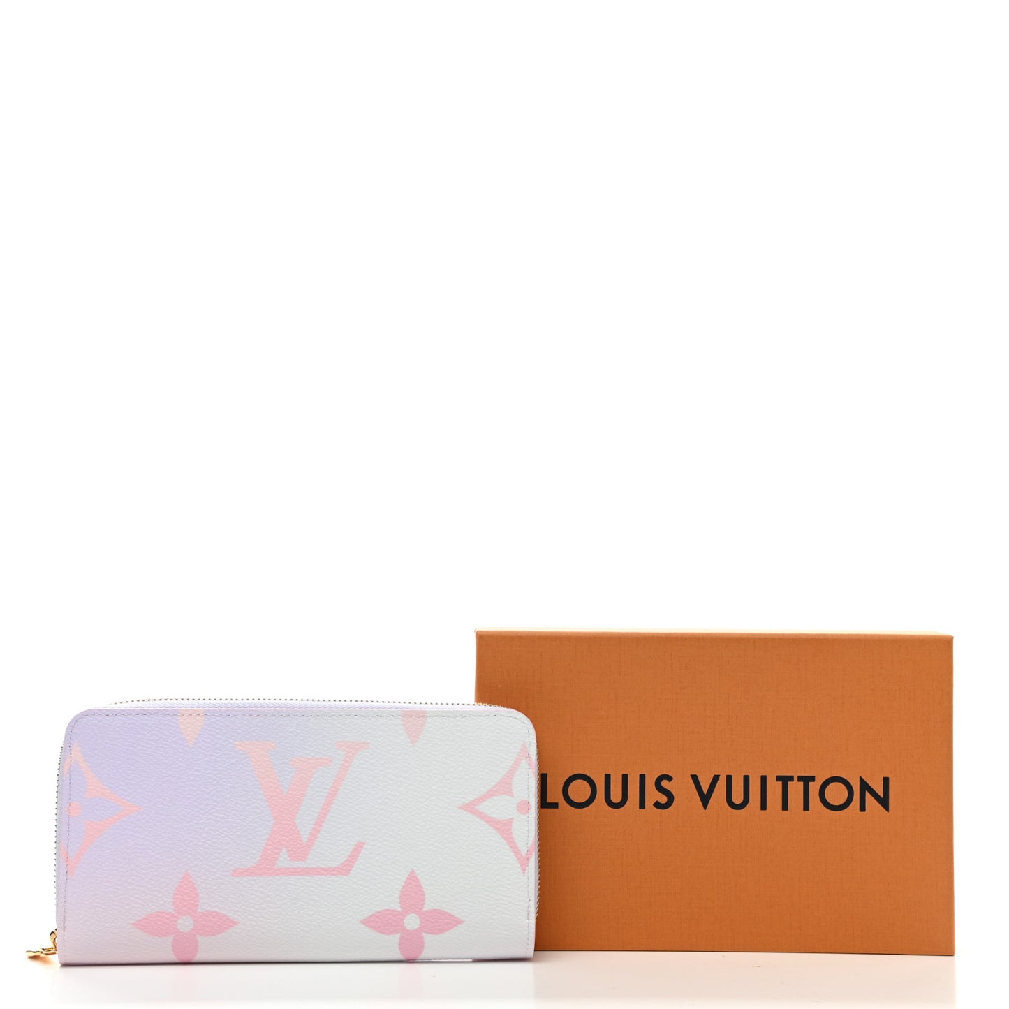 Monogram Giant Spring In The City Zippy Wallet Sunrise Pastel