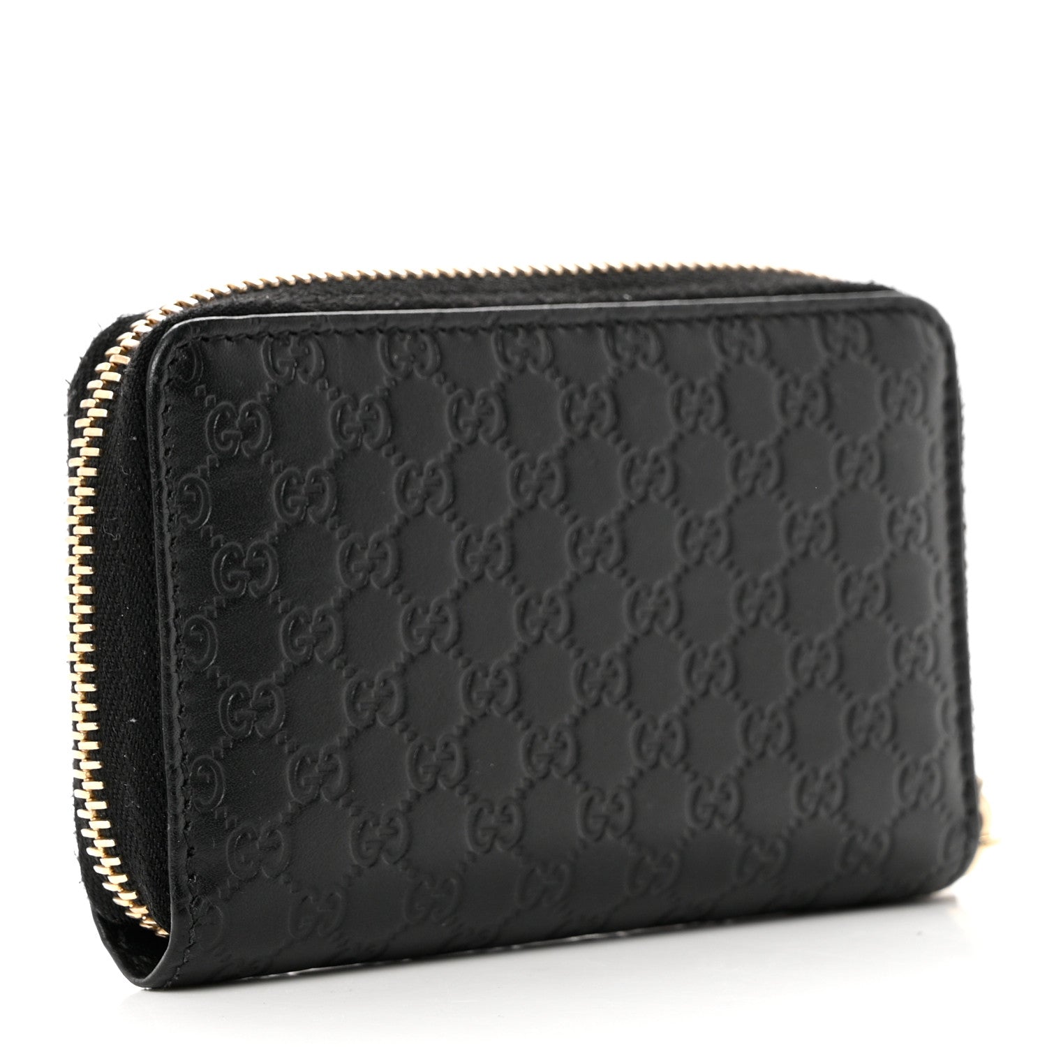 Gucci Microguccissima Zip Around Card Case Black 3 of 8