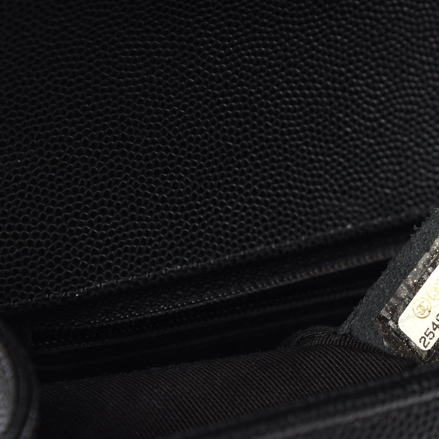 Caviar Quilted New Medium Boy Flap Black