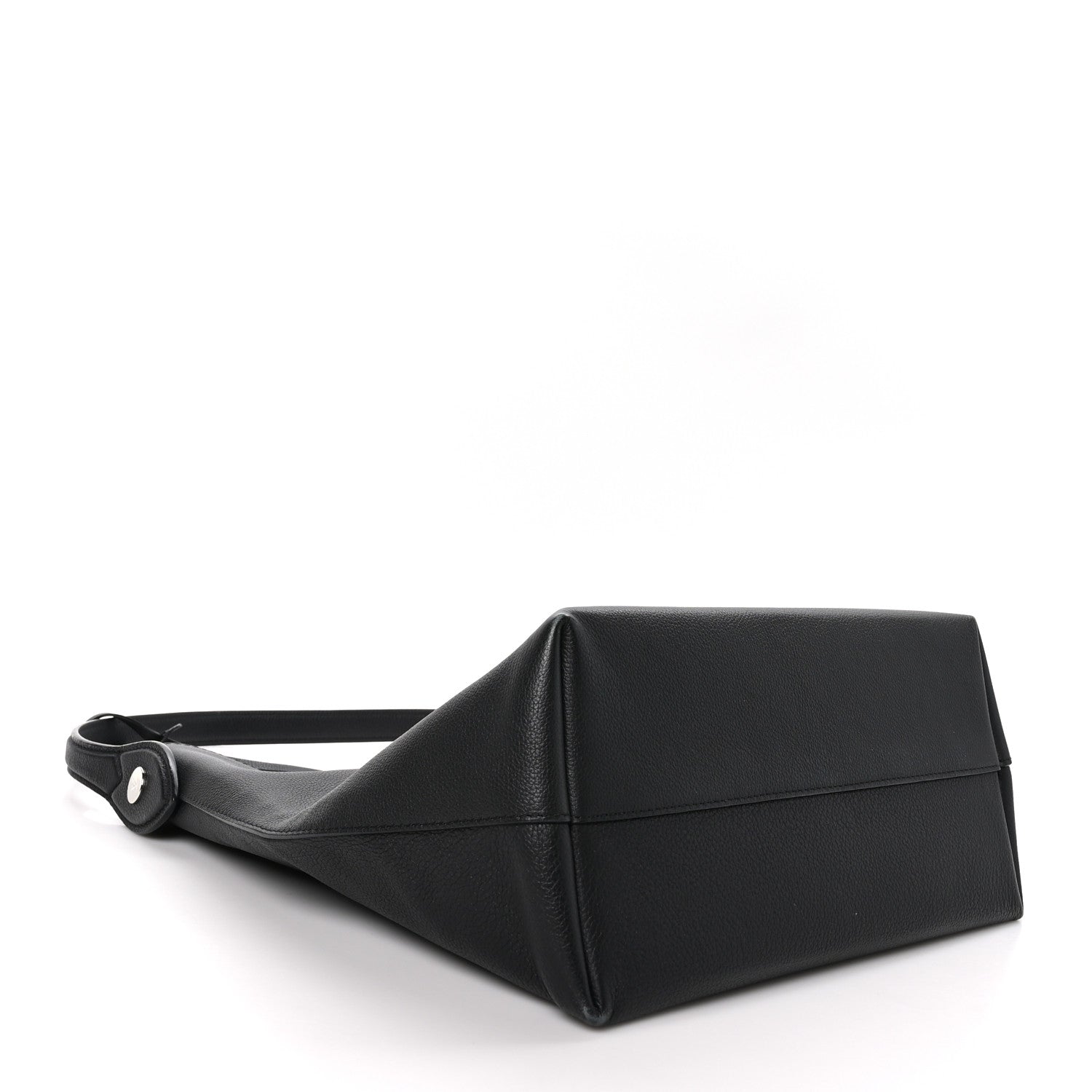 Louis Vuitton LOUIS VUITTON Calfskin Lockme Hobo Black 4 of 10
