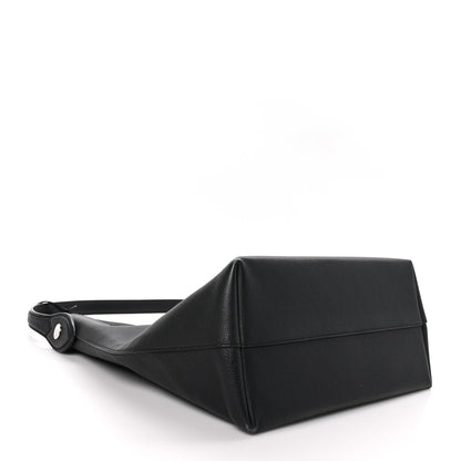 Louis Vuitton LOUIS VUITTON Calfskin Lockme Hobo Black 4 of 10