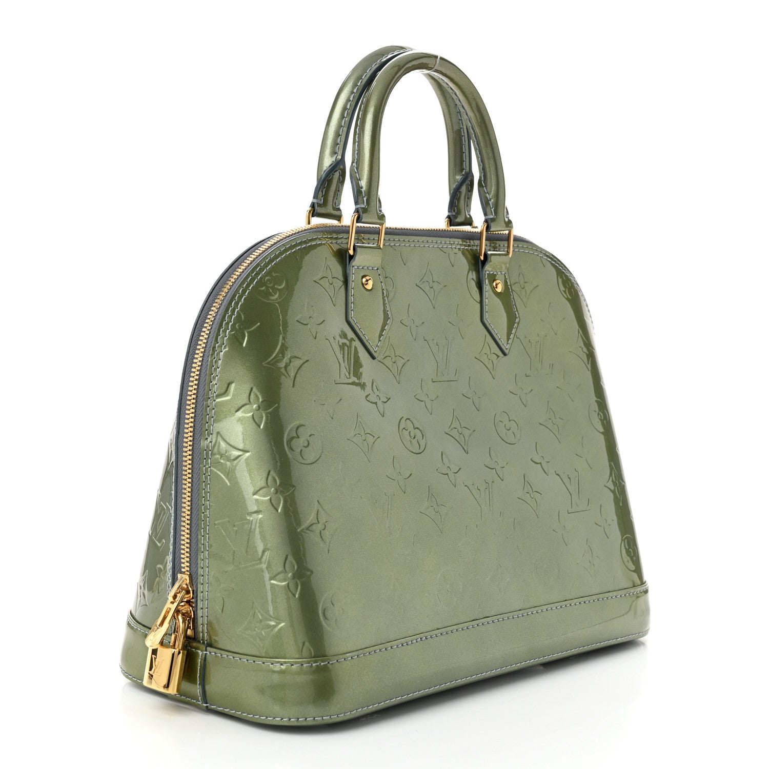 Louis Vuitton Vernis Alma PM Givre 3 of 11