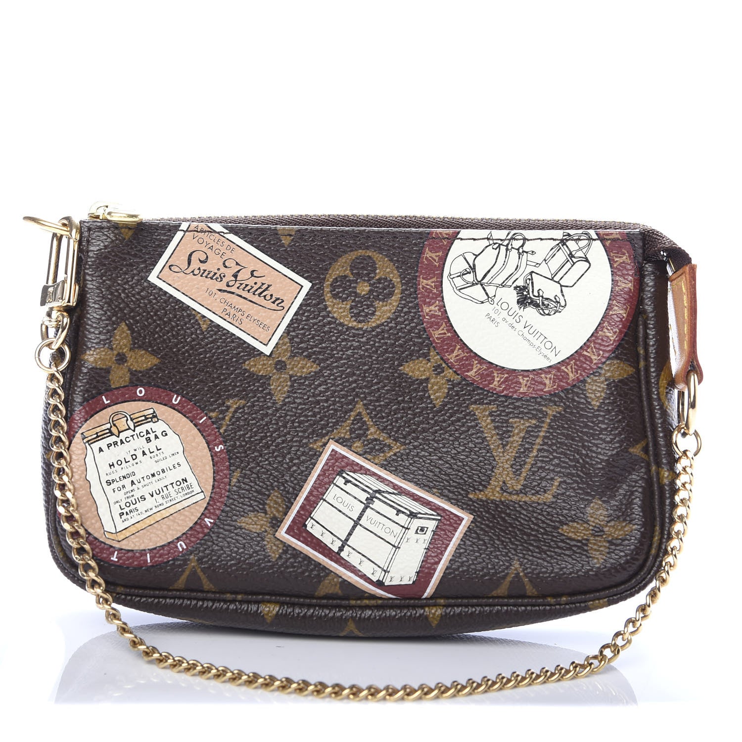 Louis Vuitton Monogram Patch Mini Pochette Accessories 1 of 7