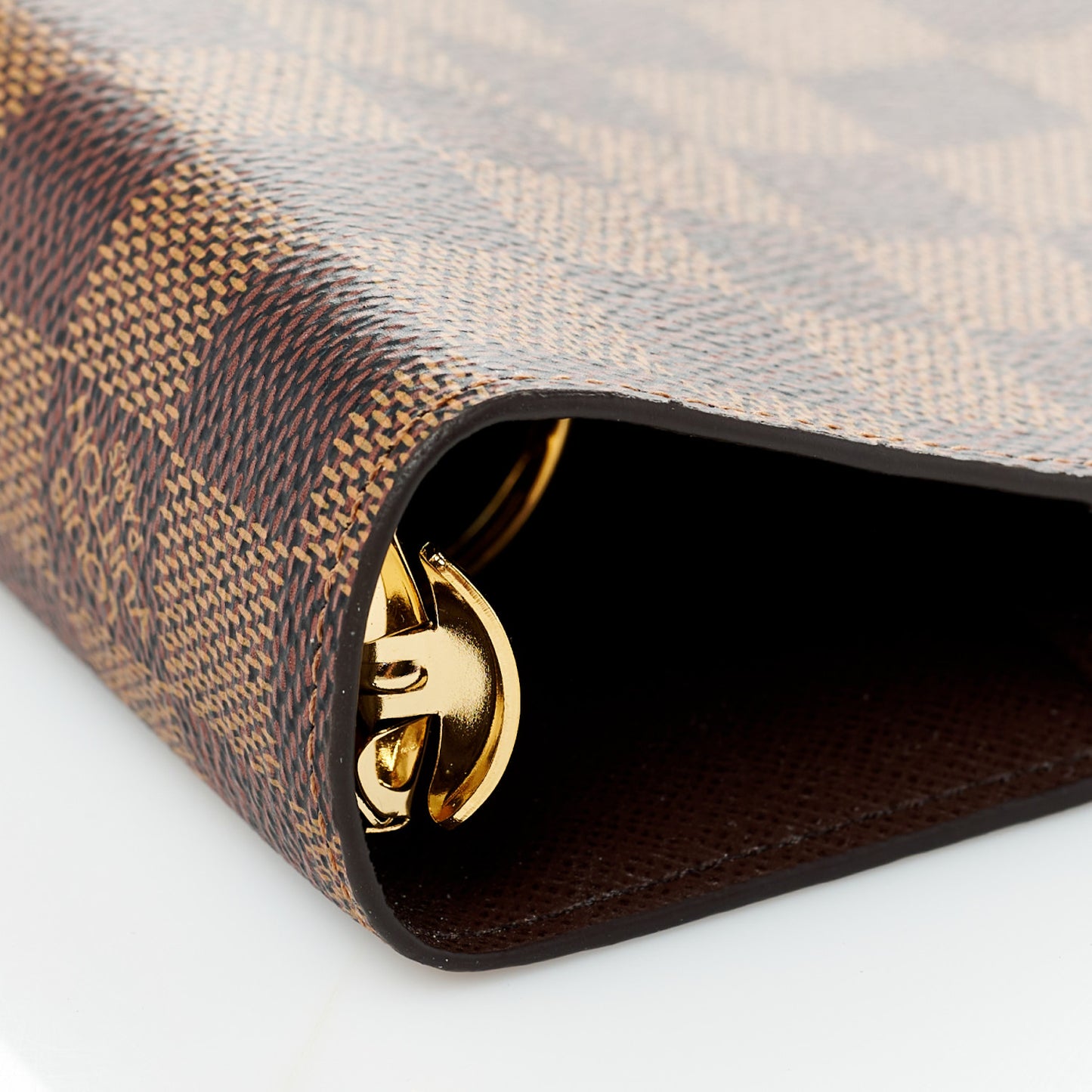 Damier Ebene Large Ring Agenda Cover